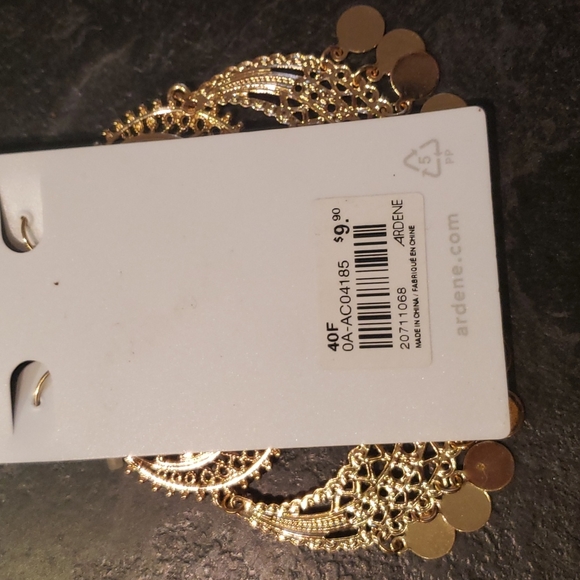 Beautiful gold boho earrings - Picture 4 of 4